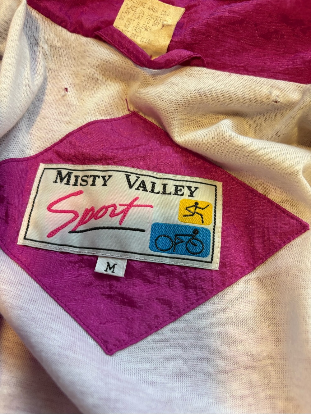 Bold Fuchsia Colorblock Bomber Jacket - Picture 2 of 3